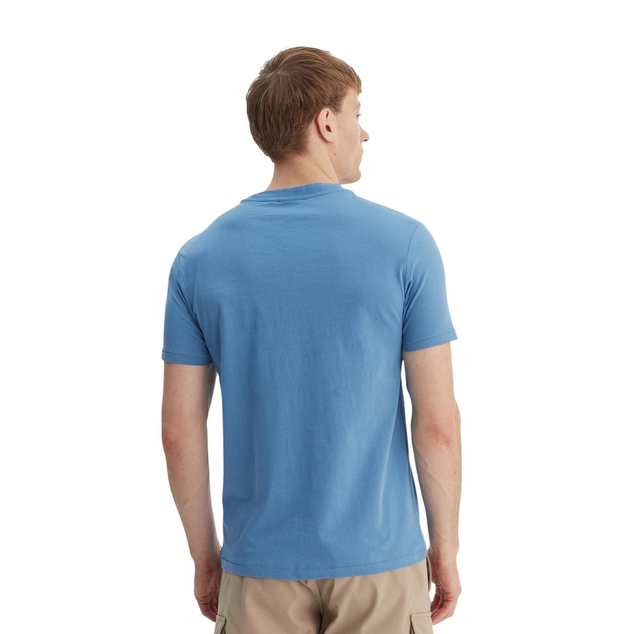 2458117 Napapijri T-Shirt Azzurro Uomo