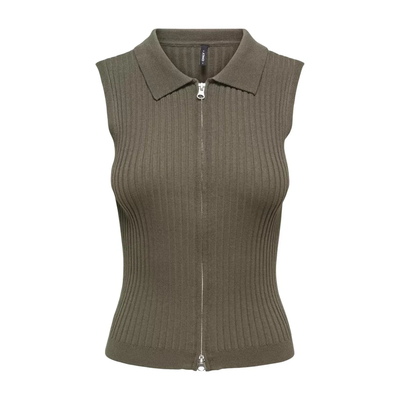 515666 Only Cardigan Verde Smanicato Donna