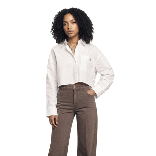 Poplin Cropped Shirt K20K206419 Camicia Donna