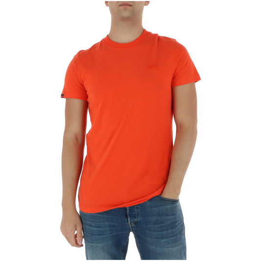 2456654 Superdry T-Shirt Arancione Uomo