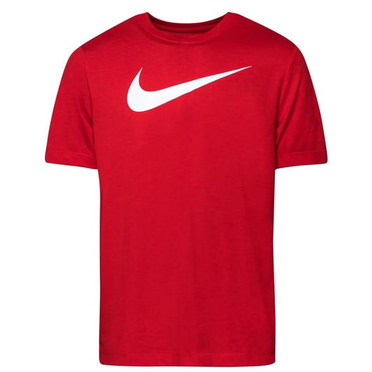 2427342 Nike T-Shirt Rossa Stampa Uomo