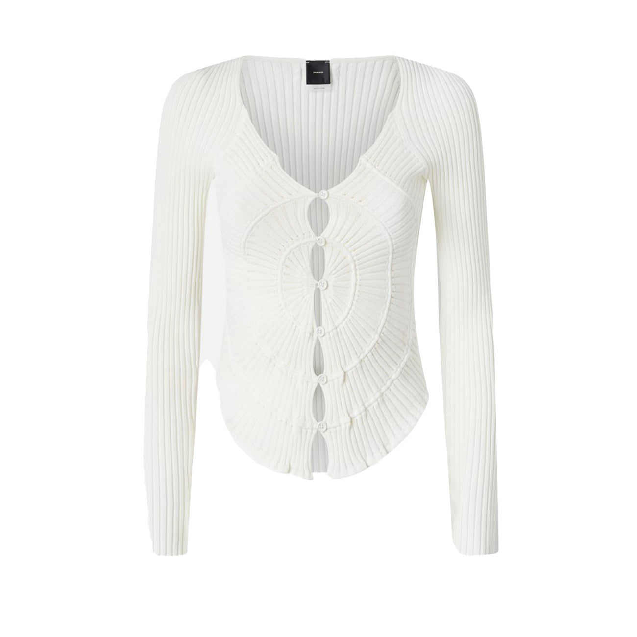 494027 Pinko Cardigan Bianco Donna Primavera/Estate