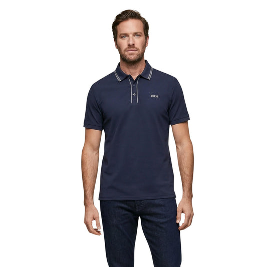 2451366 Guess Polo Blu Uomo