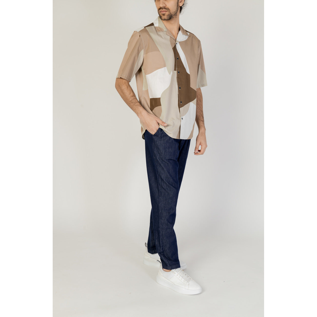 2215674 Only & Sons Camicia Marrone Uomo