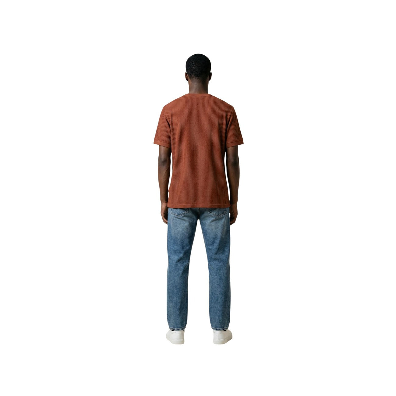 2456289 Antony Morato T-Shirt Marrone Cotone Uomo