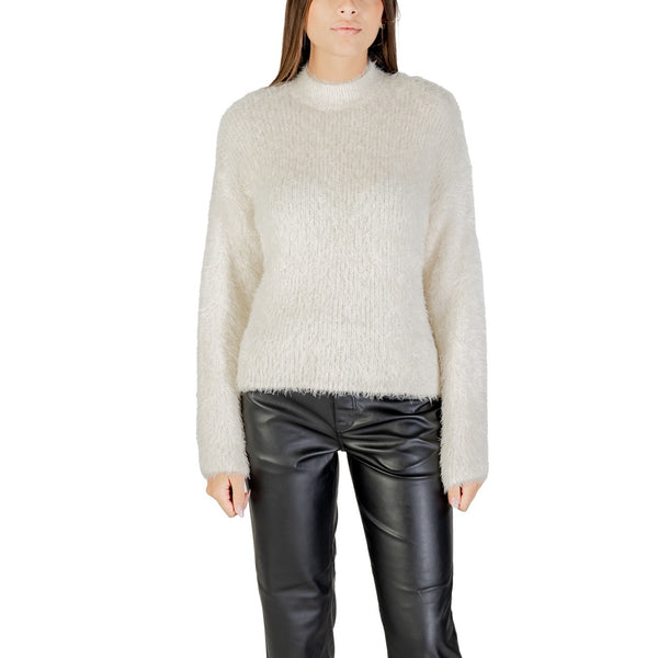 Onlrebecca L/S Mock Neck Fluffy Knit Pullover 15350651