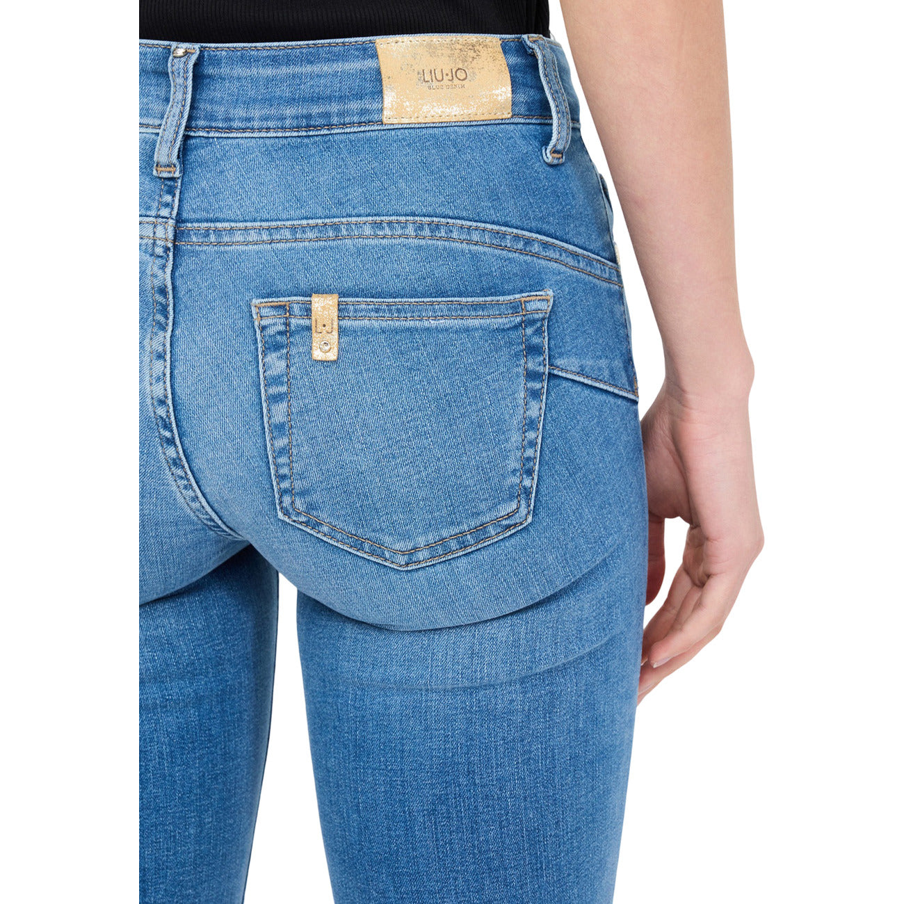 494536 Liu Jo Jeans Blu Cotone Donna