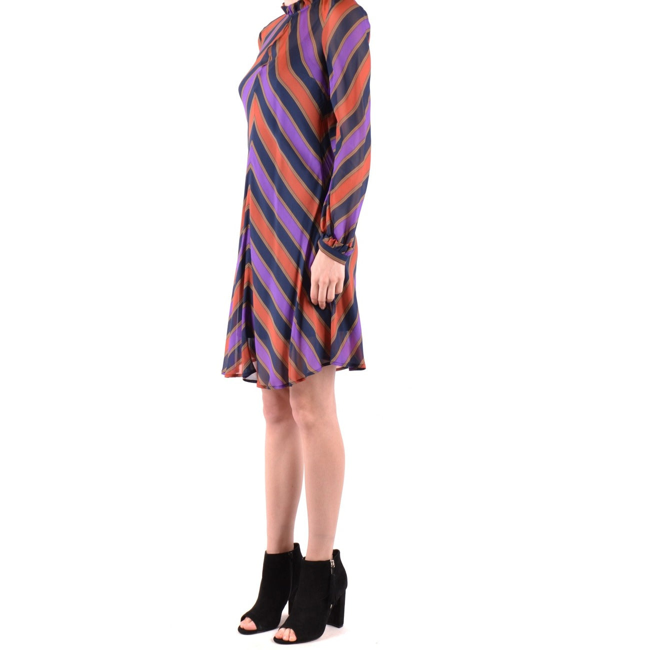 487479 Twinset Simona Barbieri Abito Multicolore Donna