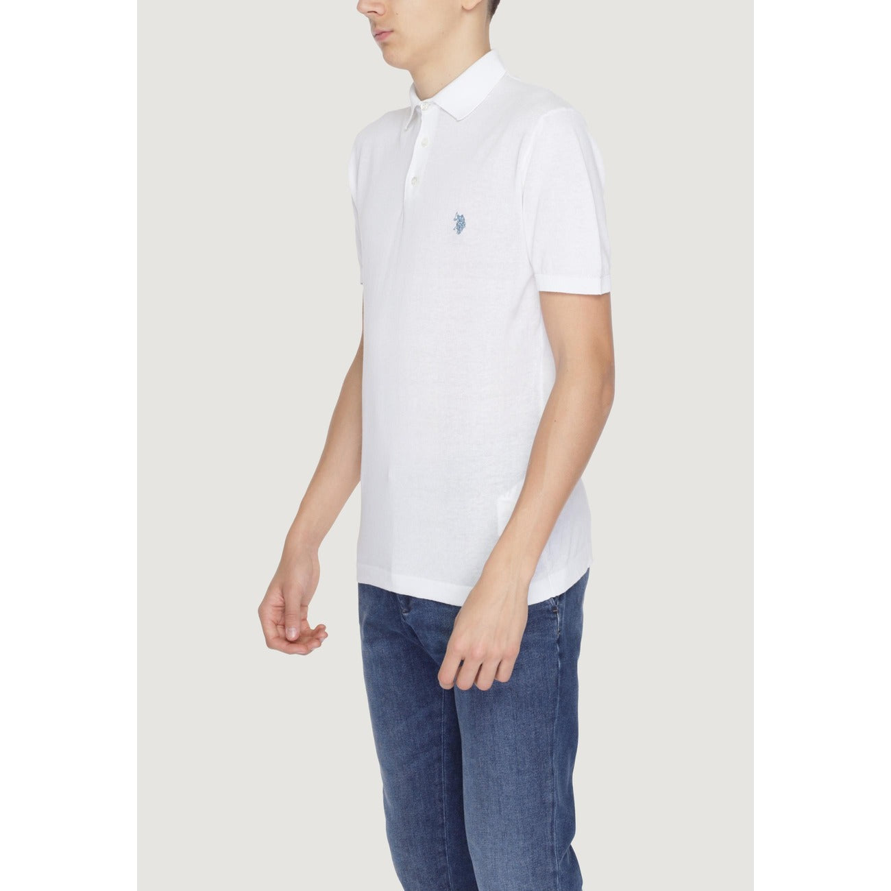 2230106 U.S. Polo Assn. Polo Bianco Uomo