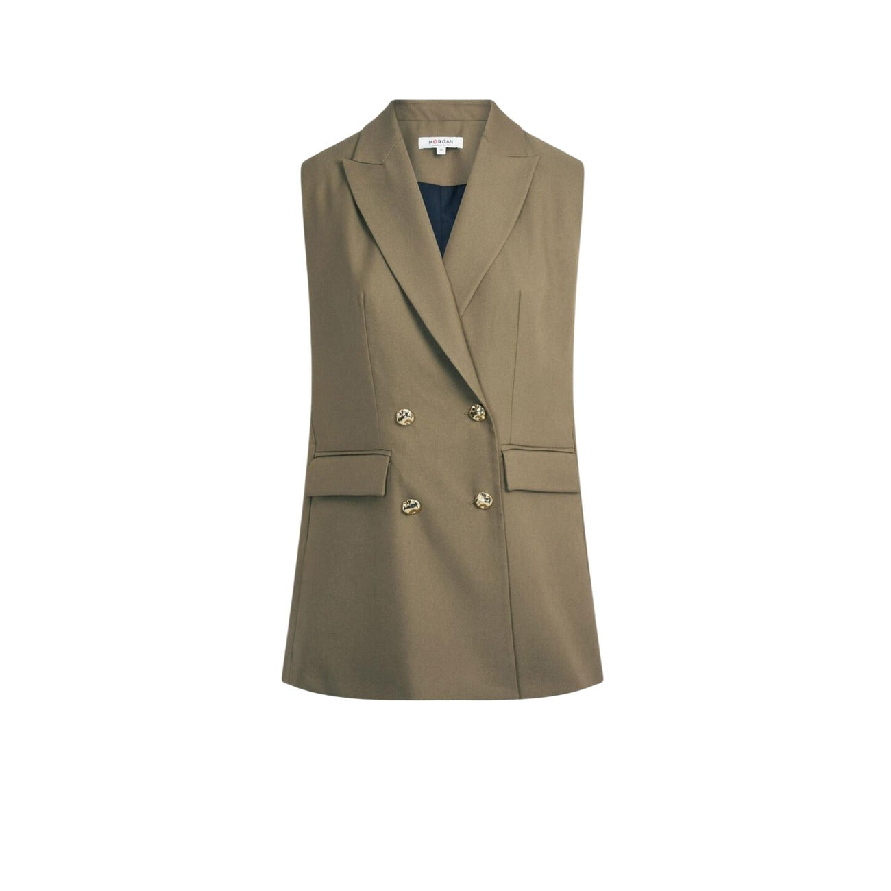 514286 Morgan De Toi Gilet Verde Donna Primavera/Estate