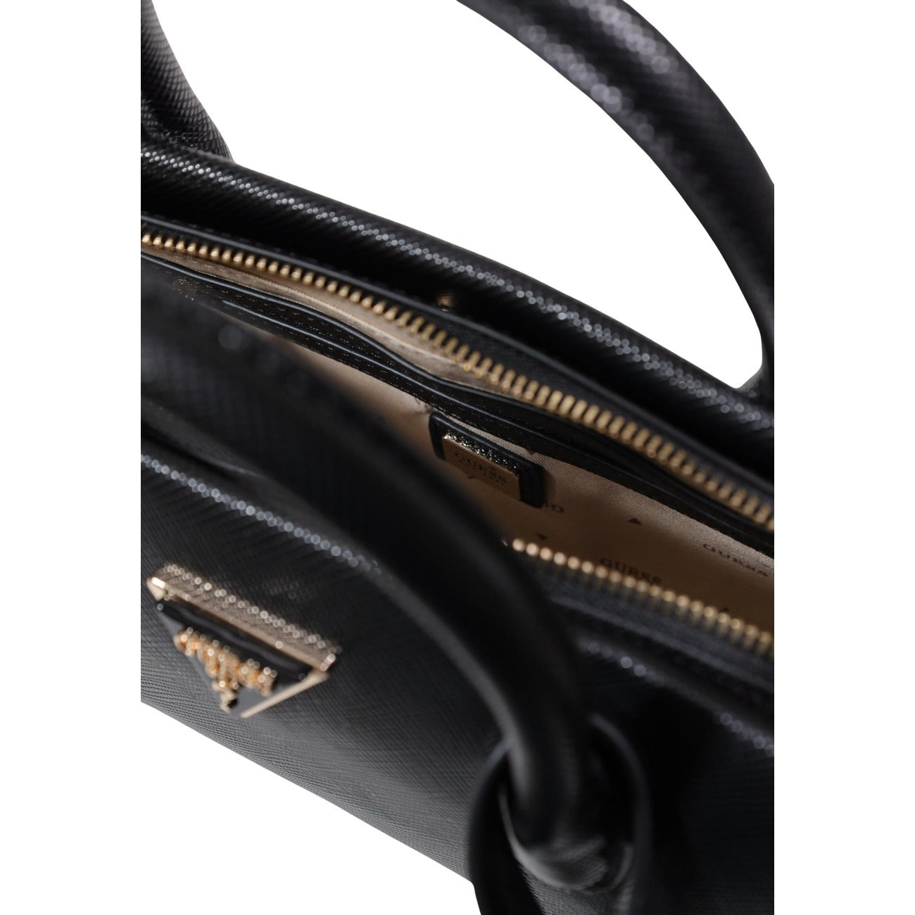 2453847 Guess Borsa Nera a Mano Donna