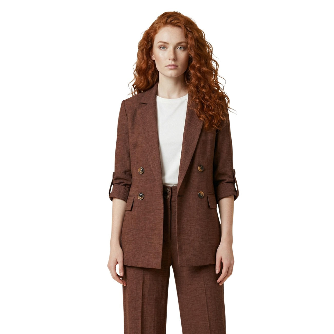 511738 Artigli Giacca Marrone Donna Primavera/Estate