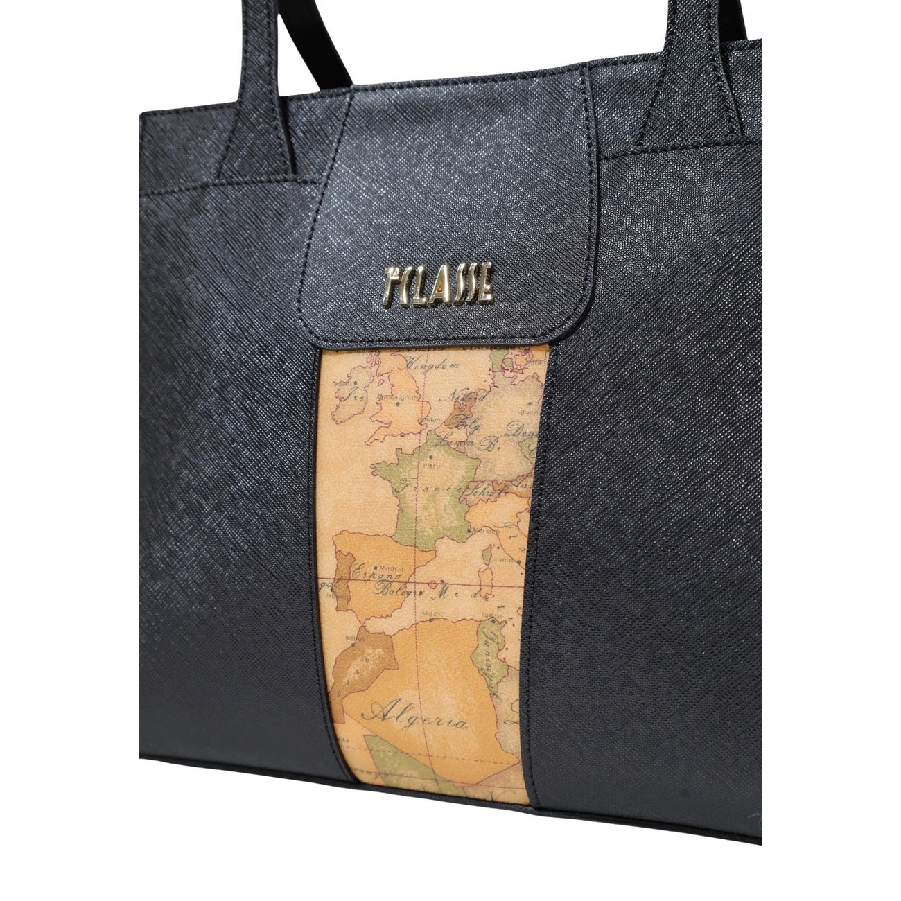 2454840 Alviero Martini Borsa Donna Nera Stampa Mano