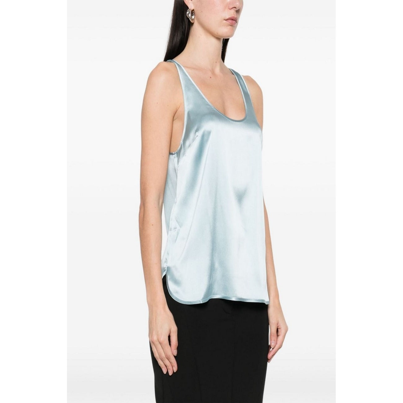 2473483 Pinko Canotta Azzurro Donna