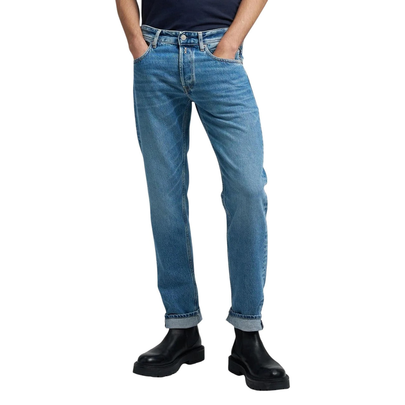 2451766 Replay Jeans Azzurro Uomo