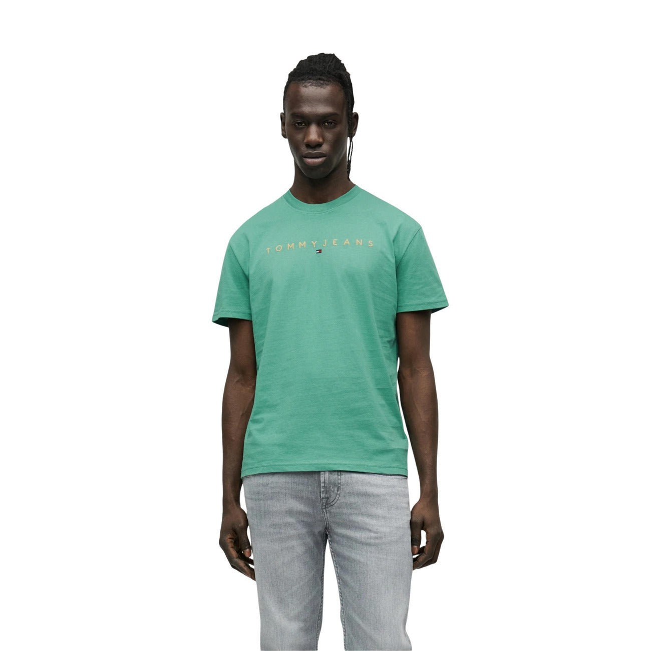2452833 Tommy Hilfiger Jeans T-Shirt Verde Uomo