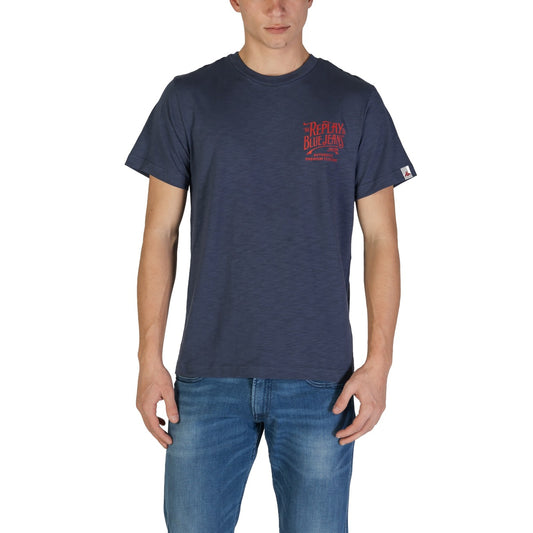 2371927 Replay T-Shirt Blu Uomo