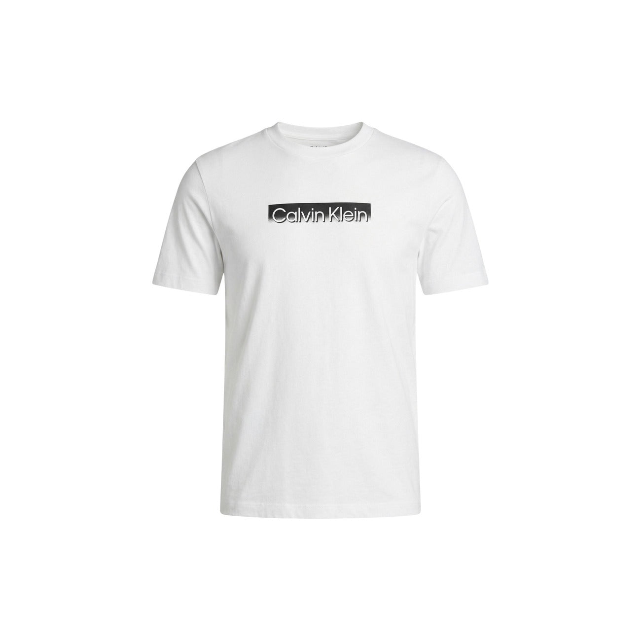 2455160 Calvin Klein T-Shirt Bianca con Stampa Uomo