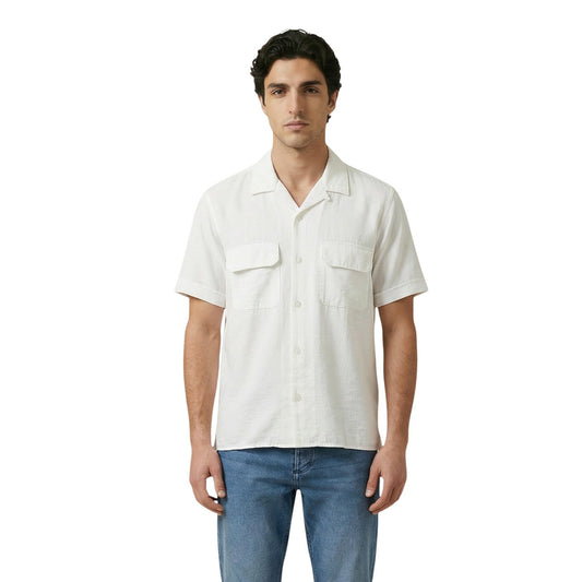 2451670 Antony Morato Camicia Bianca Viscosa Uomo