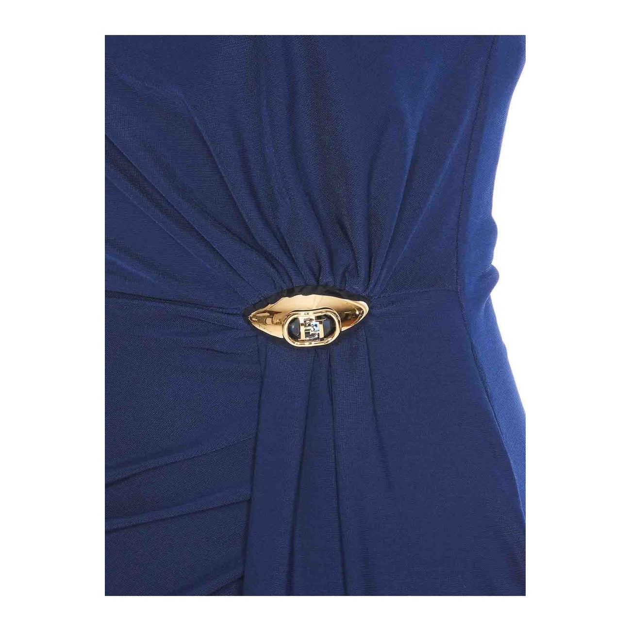 493983 Elisabetta Franchi Abito Blu Donna Primavera/Estate