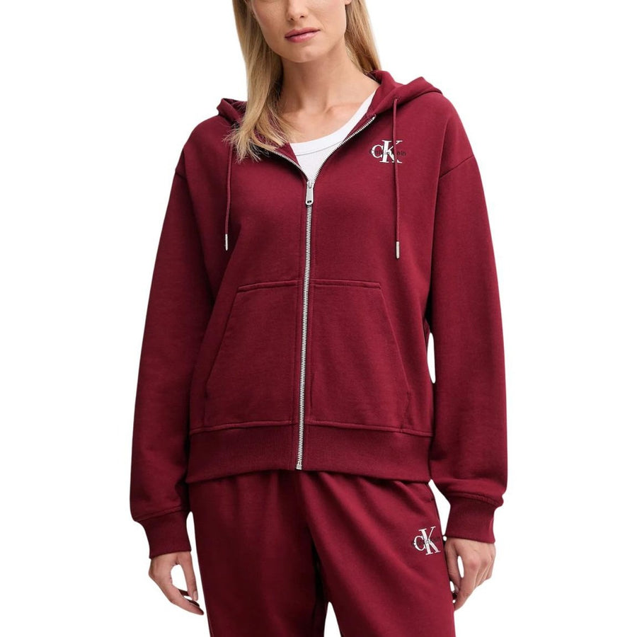 Womens Monologo French Terry Hoodie LV047B270G Felpa Donna