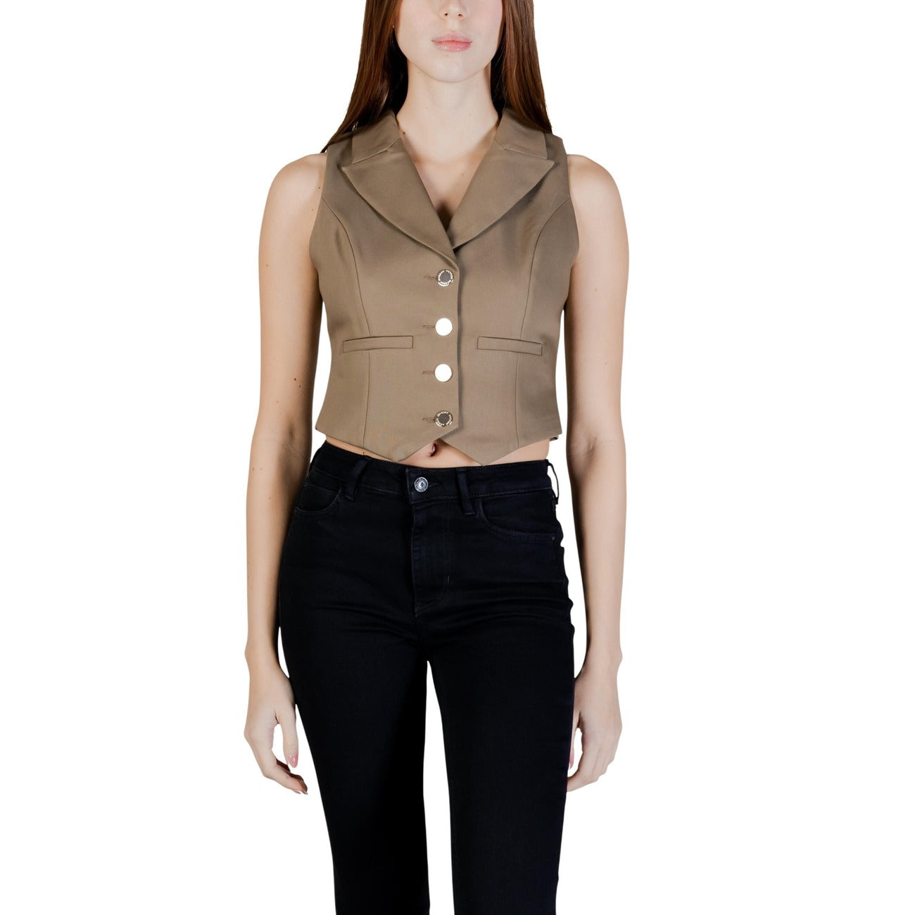 507643 Morgan De Toi Gilet Verde Donna Primavera/Estate