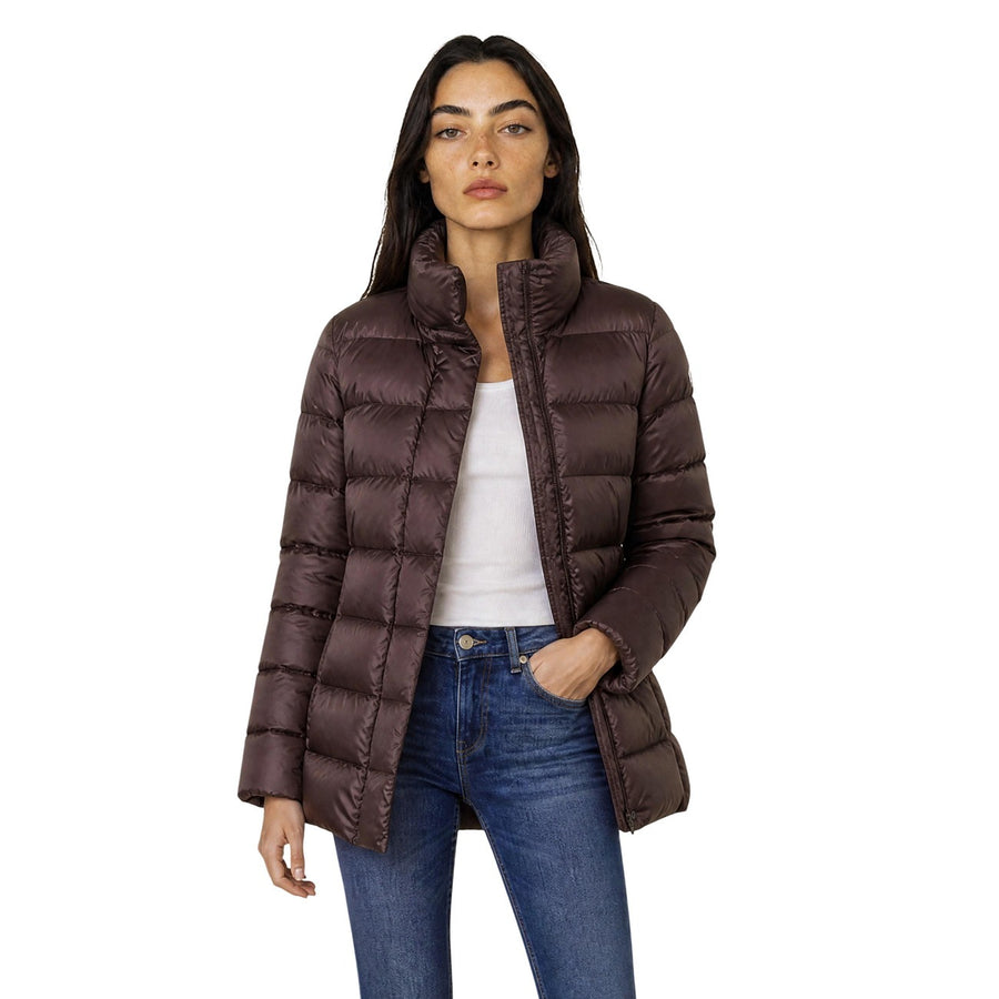 Giacca Piumino Allungata con Zip Laterali 2253A 9VX
