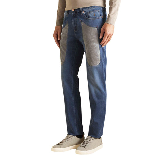 2459393 Jeckerson Jeans Blu Elastomultiestere Uomo