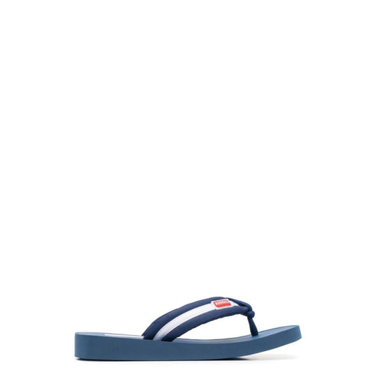 2424476 Kenzo Sandali Blu Gomma Righe Uomo