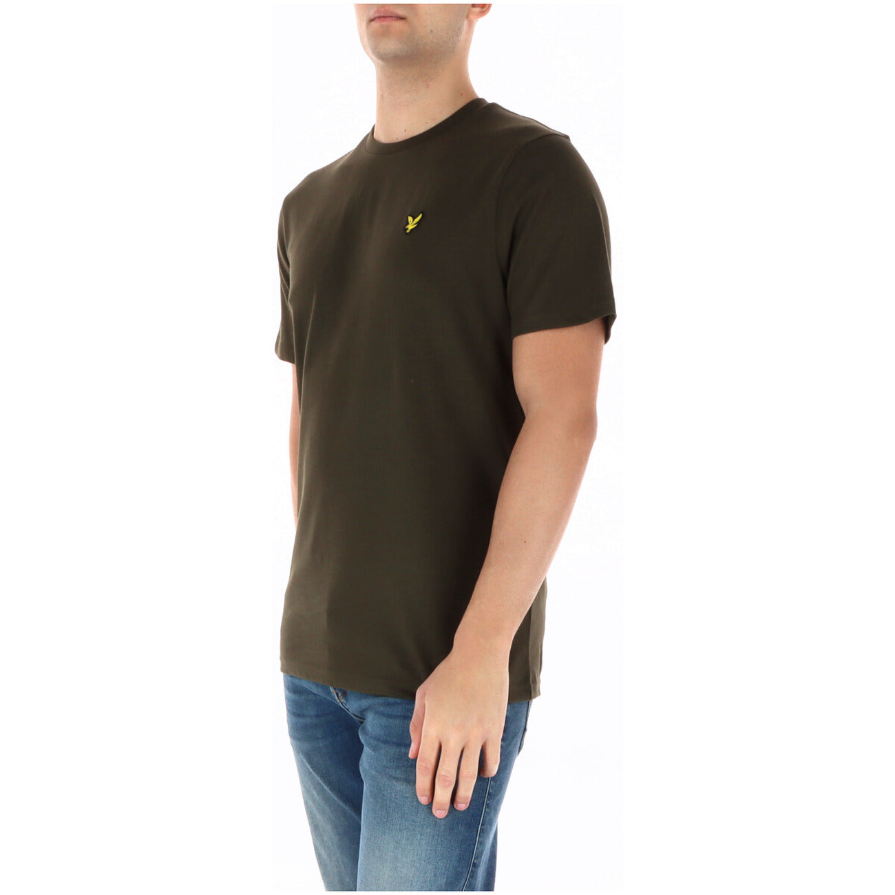 2150176 Lyle & Scott T-Shirt Verde Uomo