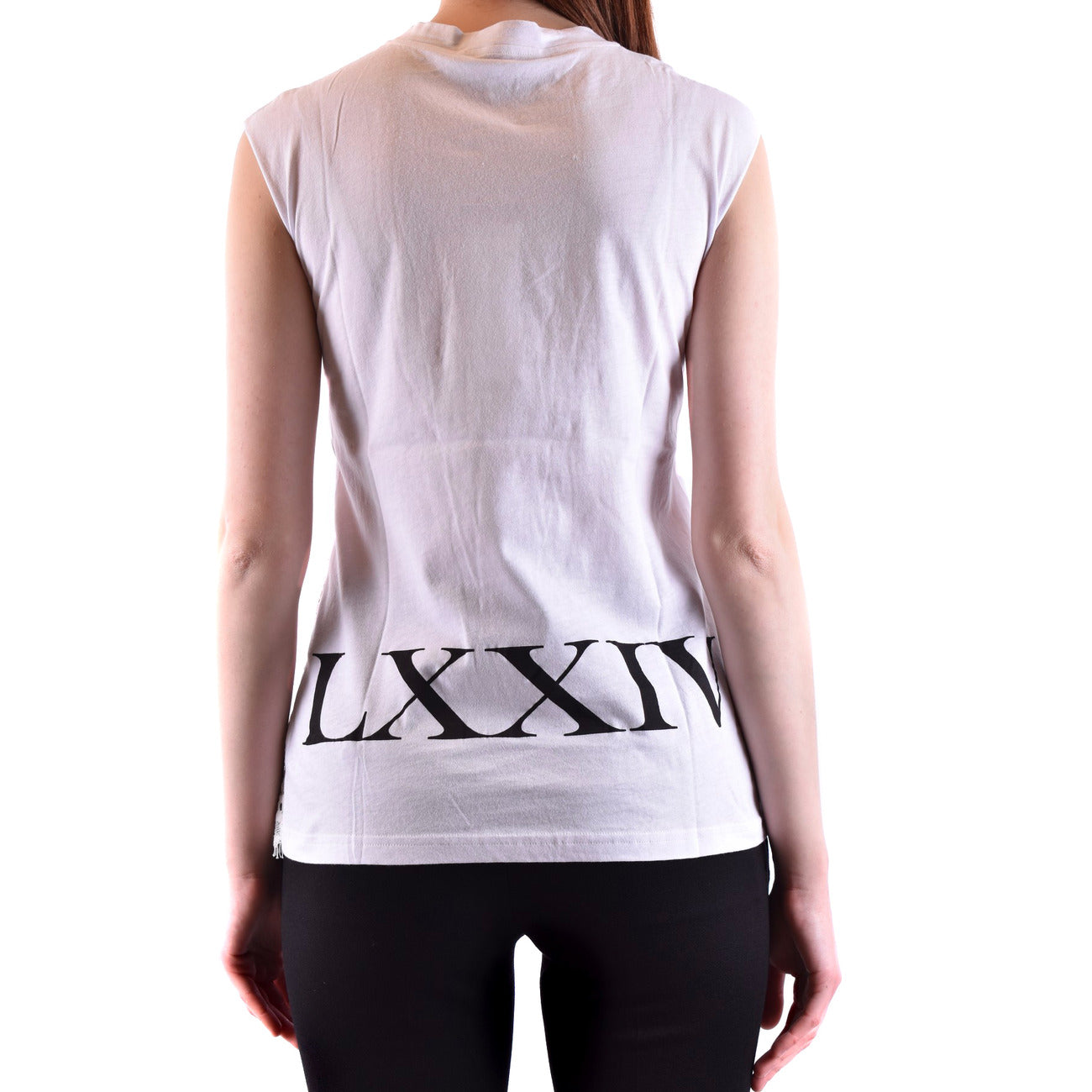 2430831 Alexander McQueen Canotta Bianca Donna