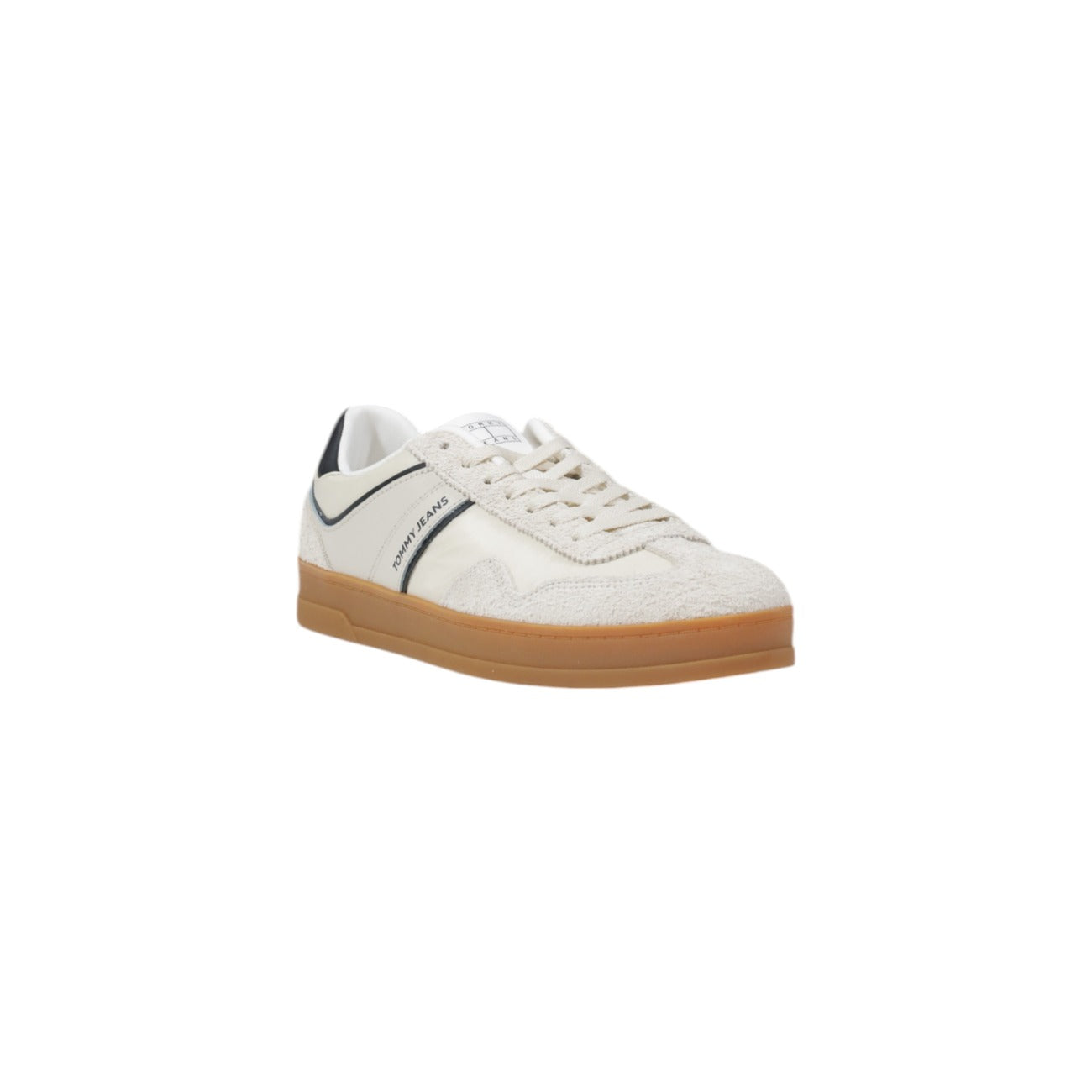 2410186 Tommy Hilfiger Jeans Sneakers Bianco Pelle Uomo