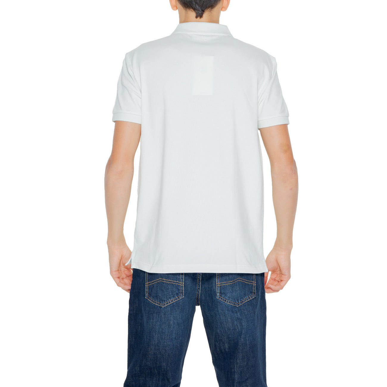 2324660 Calvin Klein Jeans Polo Verde Uomo