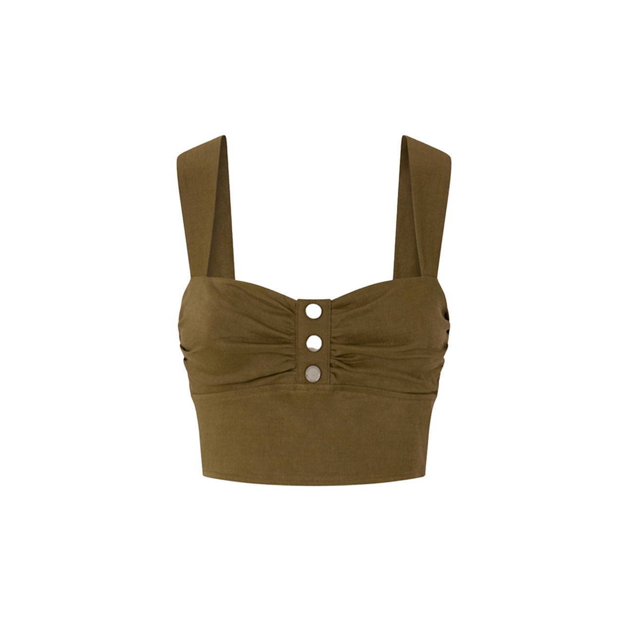 2473356 Pinko Top Verde Donna