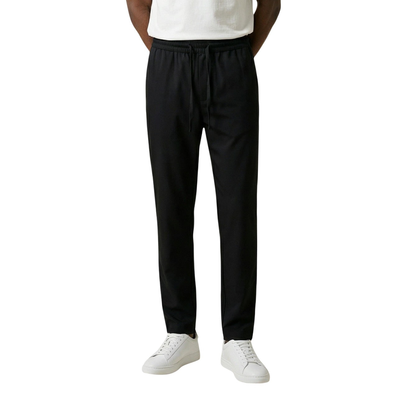2458643 Only & Sons Pantaloni Nero Cotone Uomo