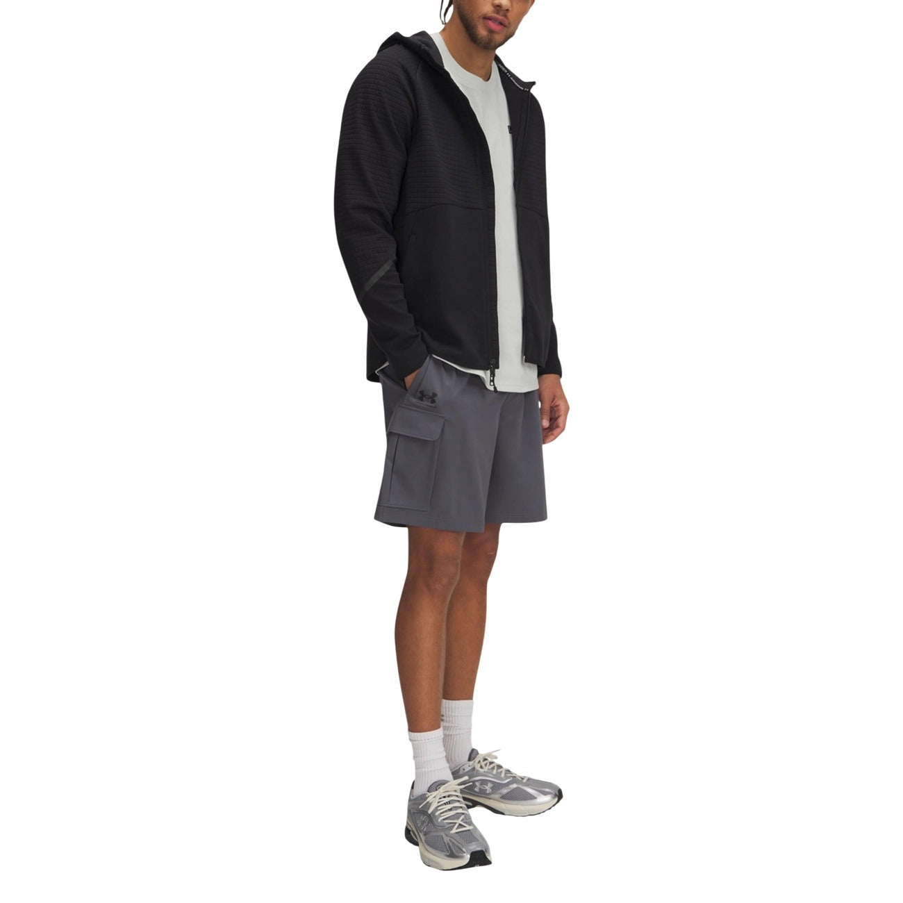 2452155 Under Armour Bermuda Grigio Uomo