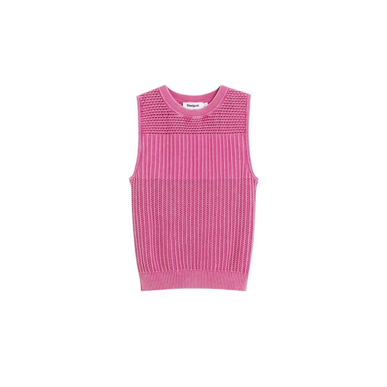 2453775 Desigual Top Fuxia Donna