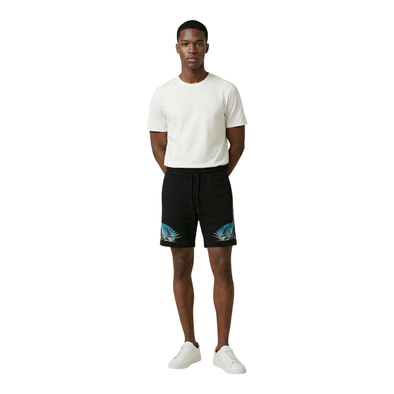 2460365 County Of Milan Bermuda Nero Uomo