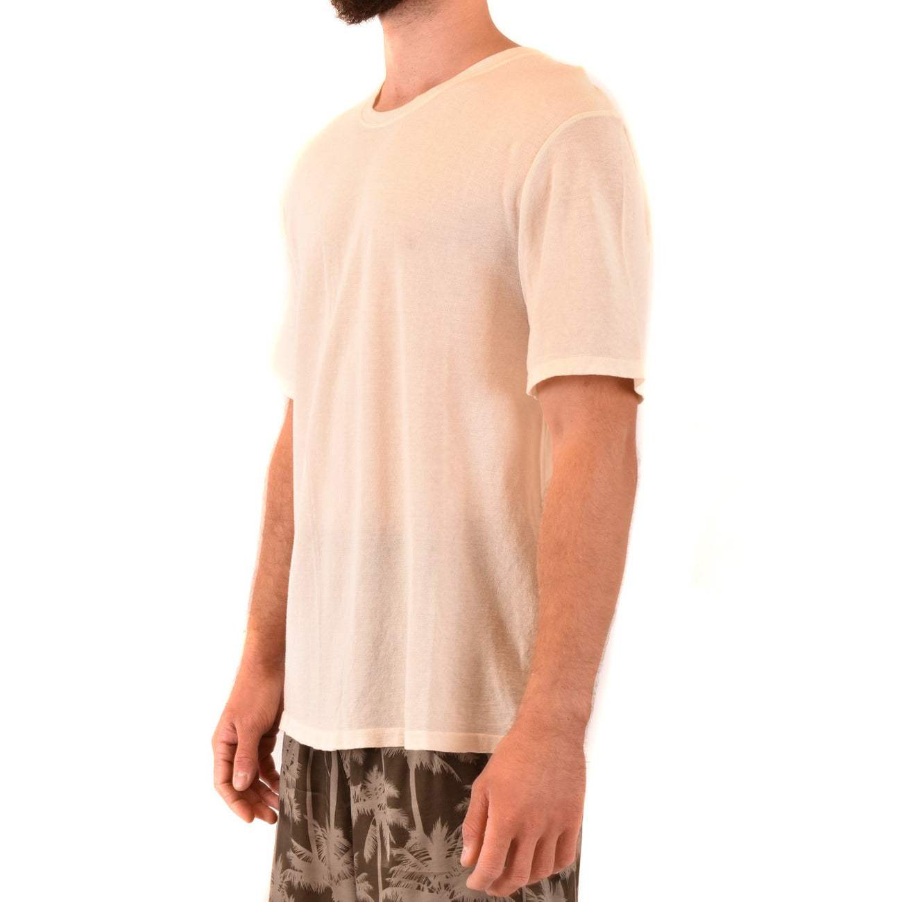 2444483 Laneus T-shirt Verde Elastan Uomo