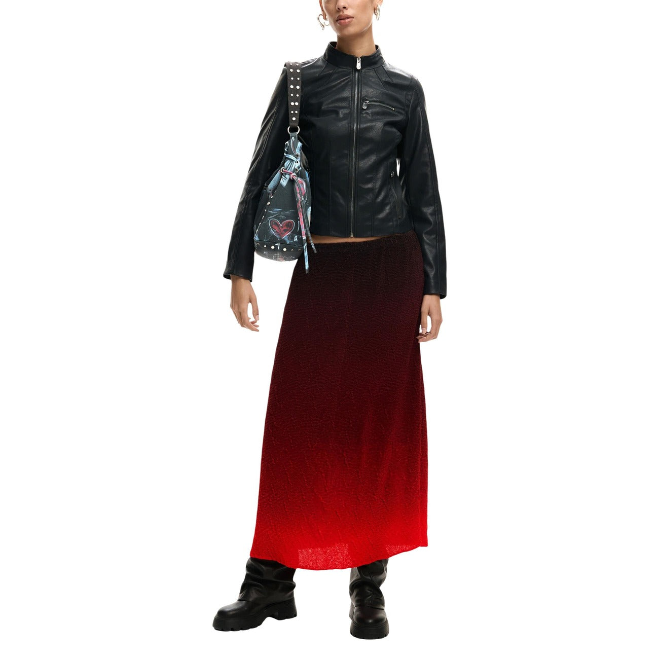 506327 Desigual Giacca Nero Donna Primavera/Estate