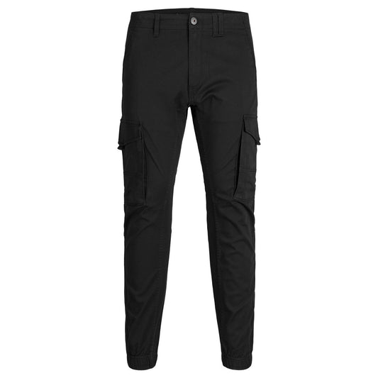 433661 Jack & Jones Pantaloni Nero Uomo
