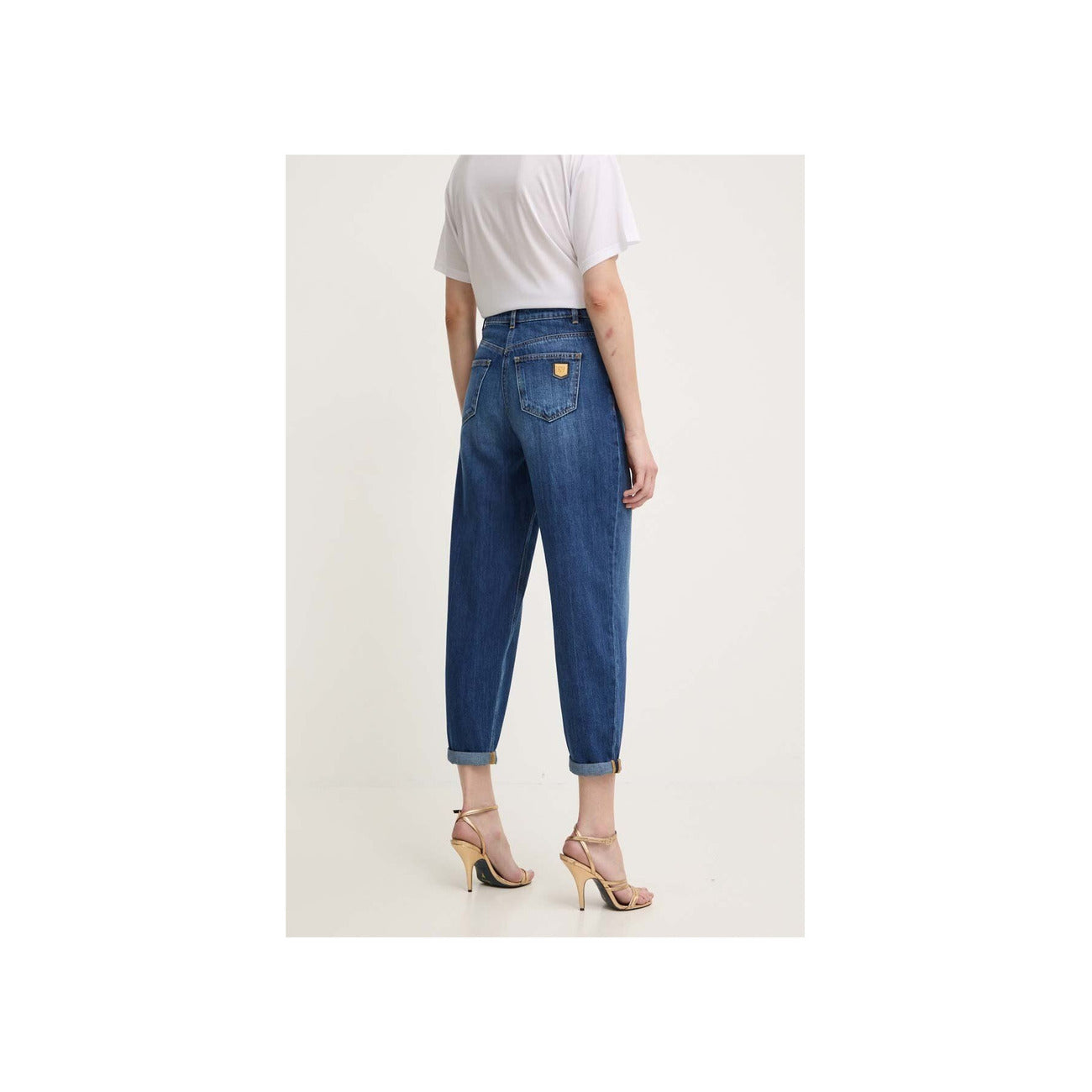 487537 Elisabetta Franchi Jeans Blu Donna Primavera/Estate