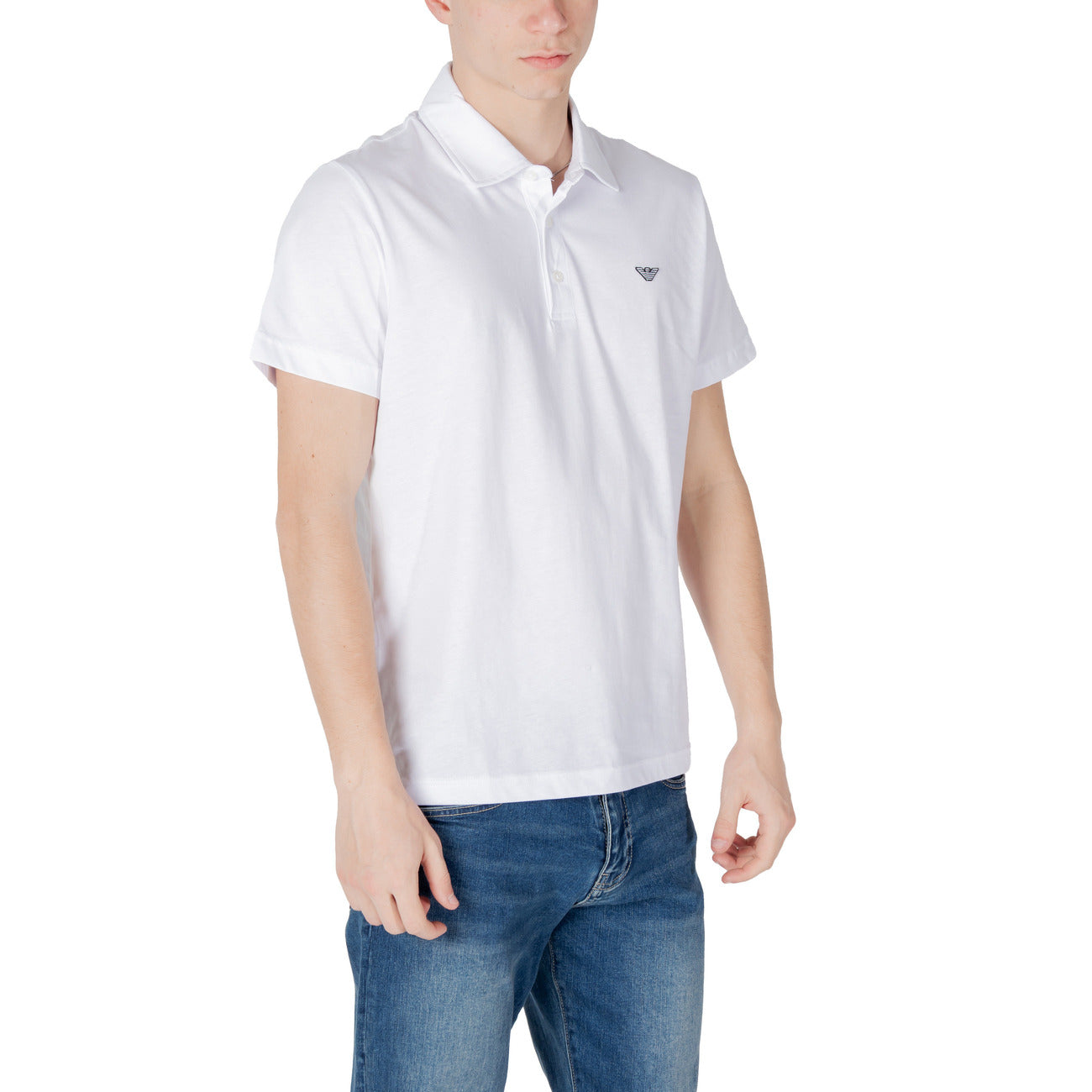 2419123 Emporio Armani Underwear Polo Bianco Uomo
