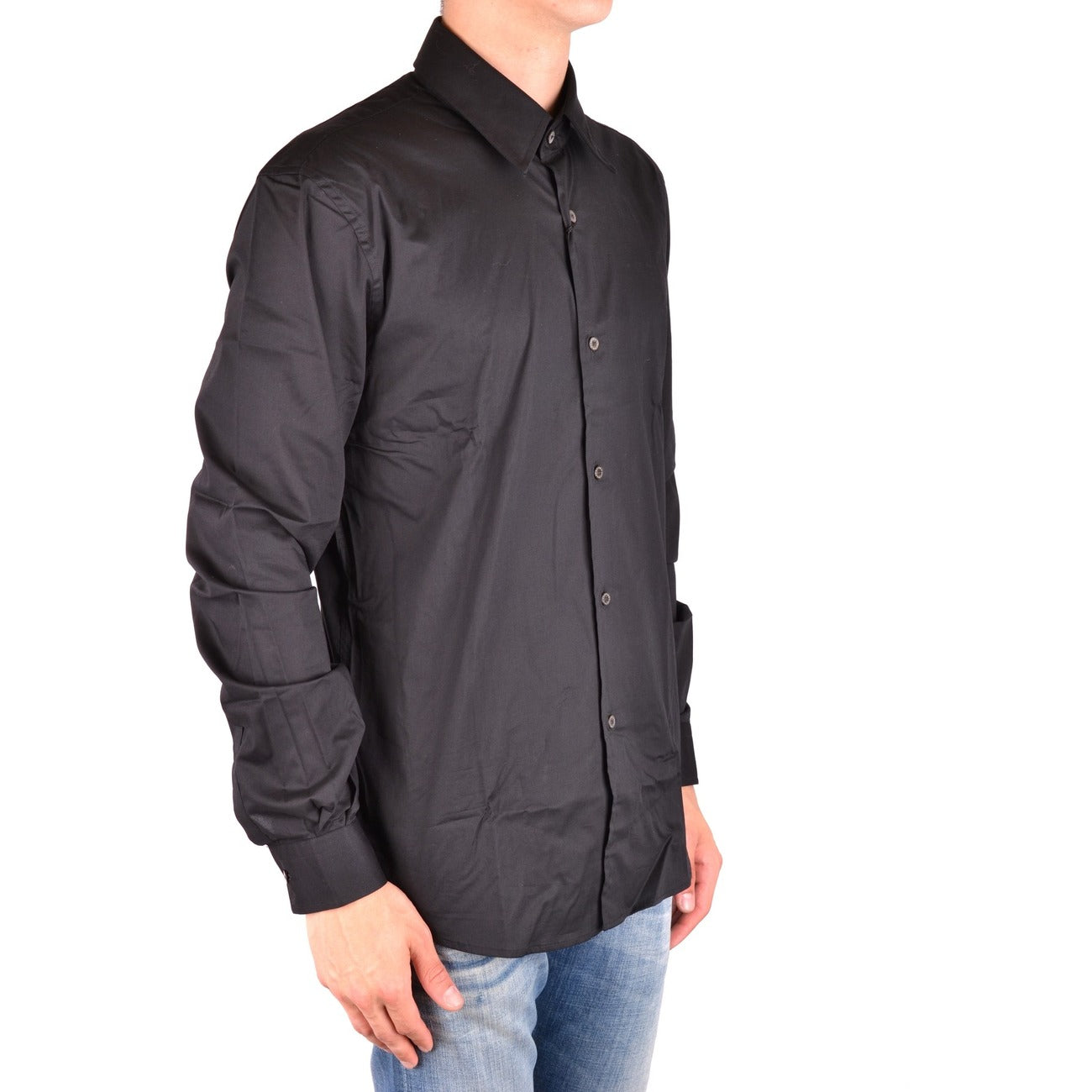 2450985 Costume National Camicia Nero Uomo