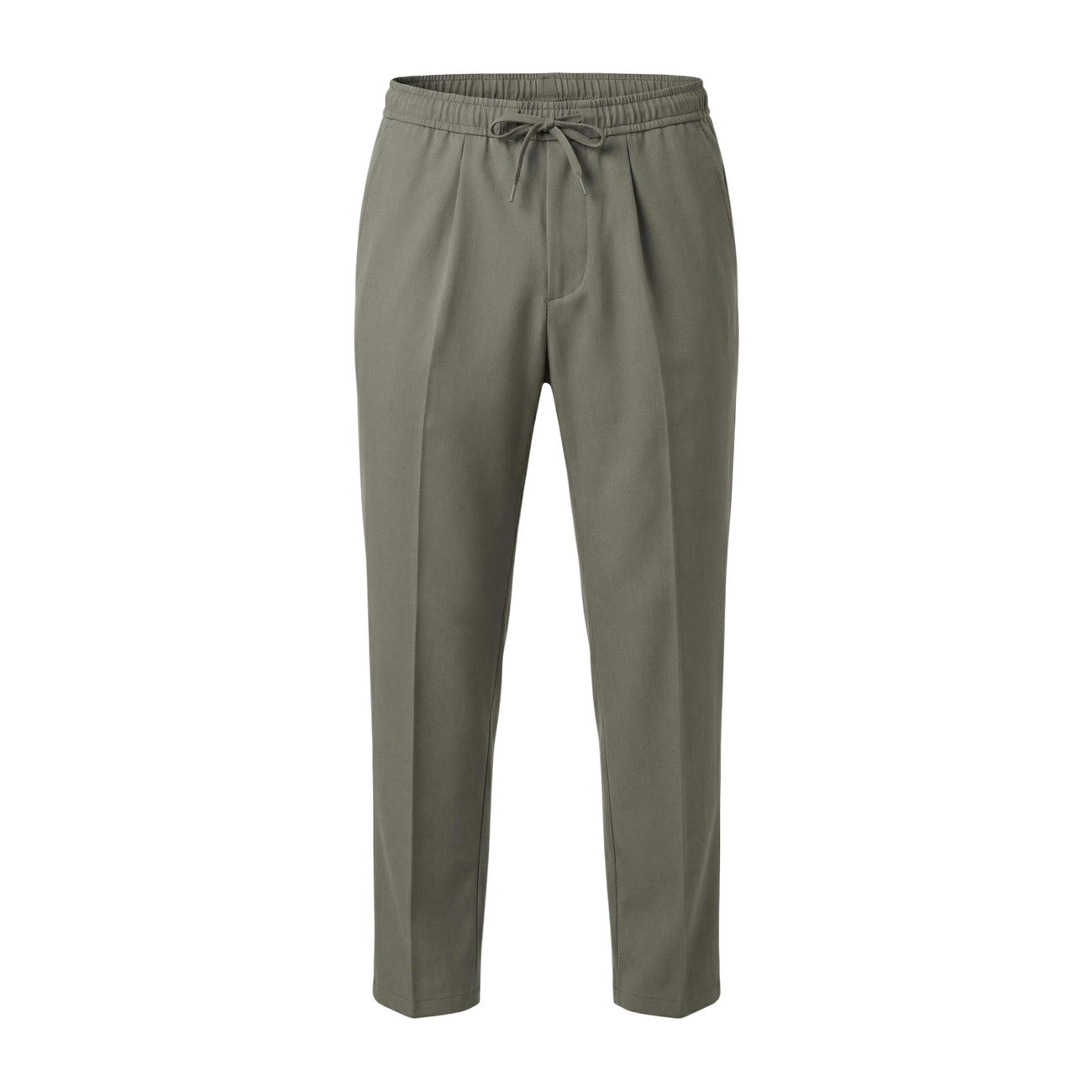 2455576 Gianni Lupo Pantaloni Verde Poliestere Uomo