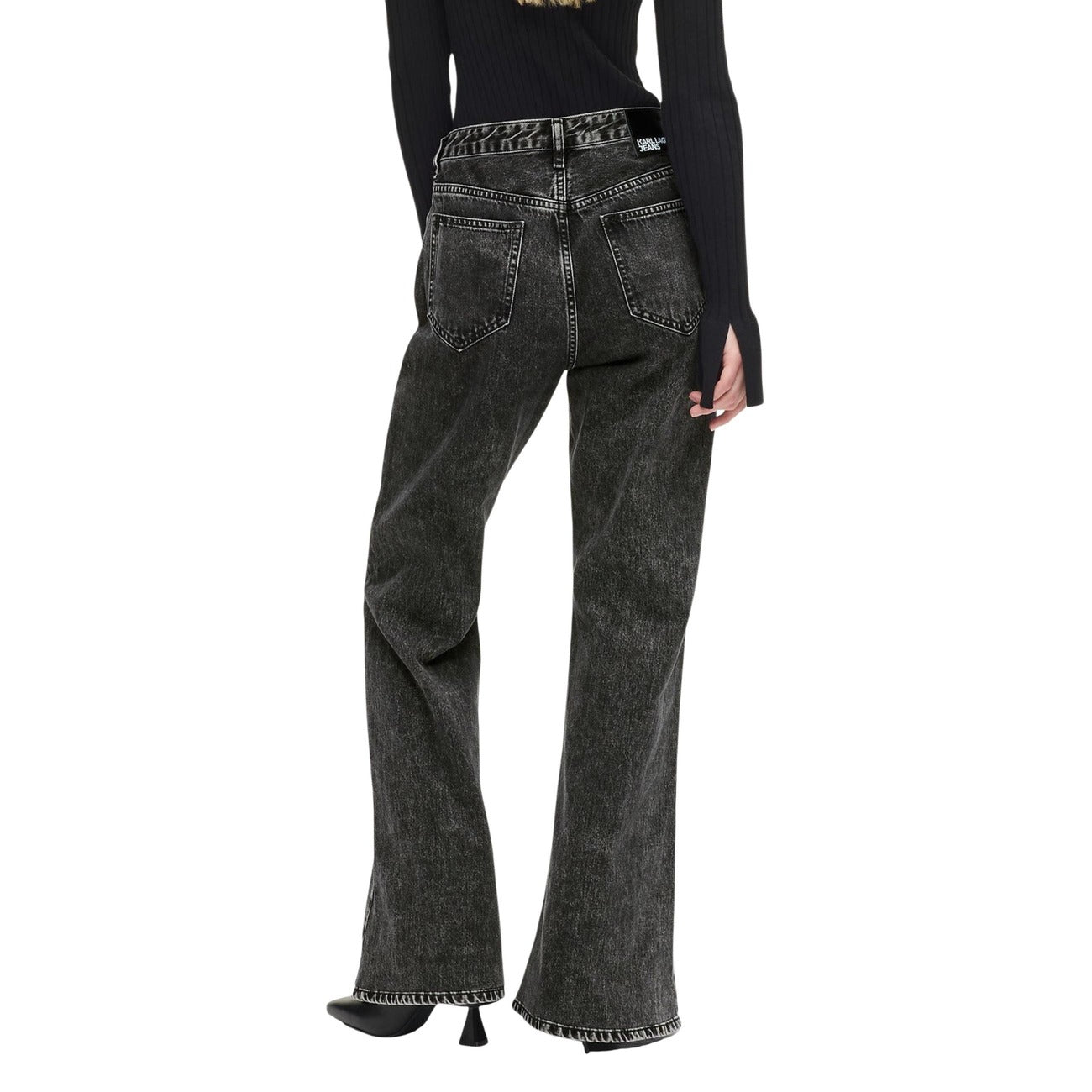 507681 Karl Lagerfeld Jeans Jeans Neri Donna Primavera/Estate