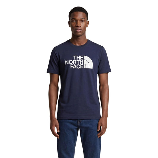 2457123 The North Face T-Shirt Blu Stampa Uomo