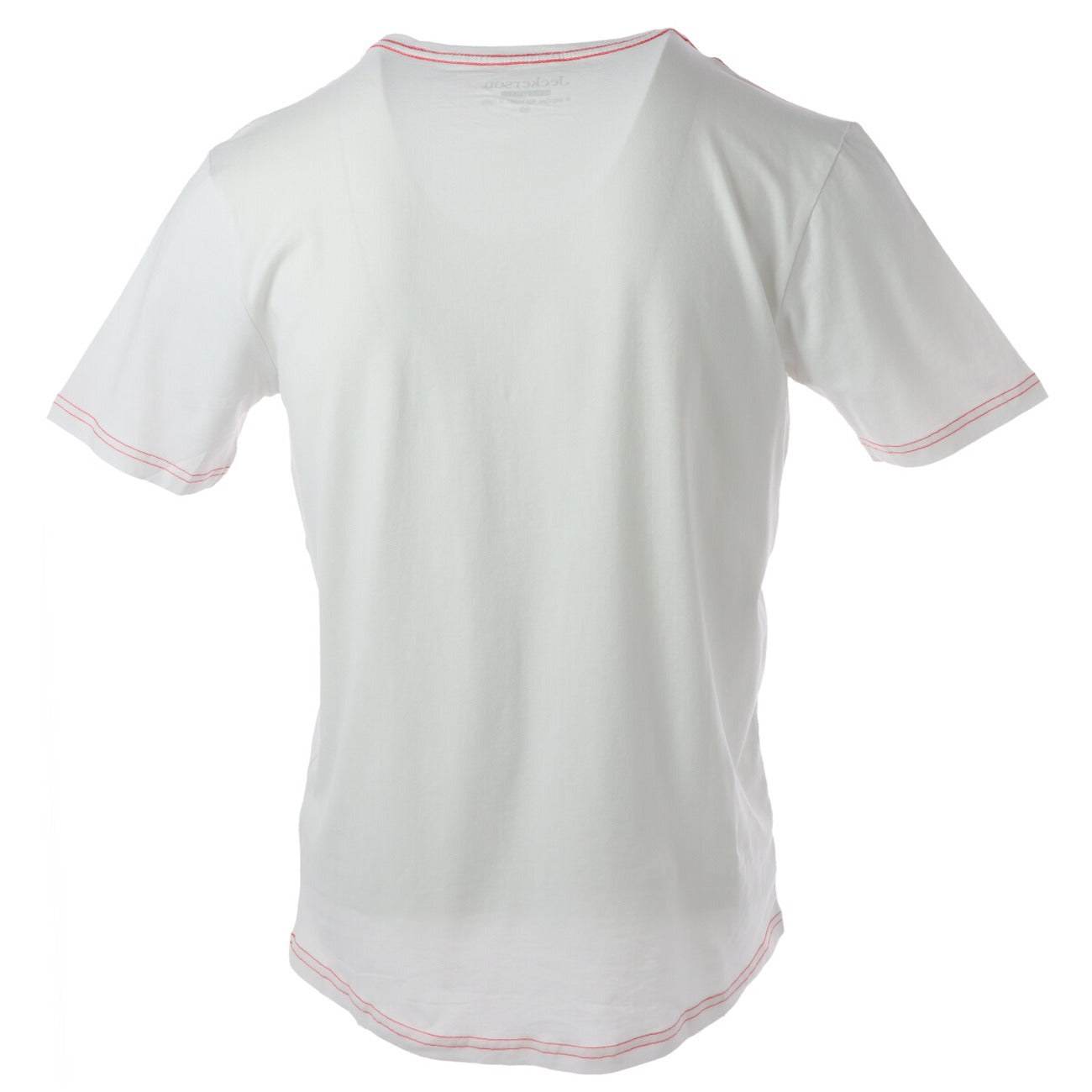 362847 Jeckerson T-Shirt Bianco Cotone Elastan Slim Uomo