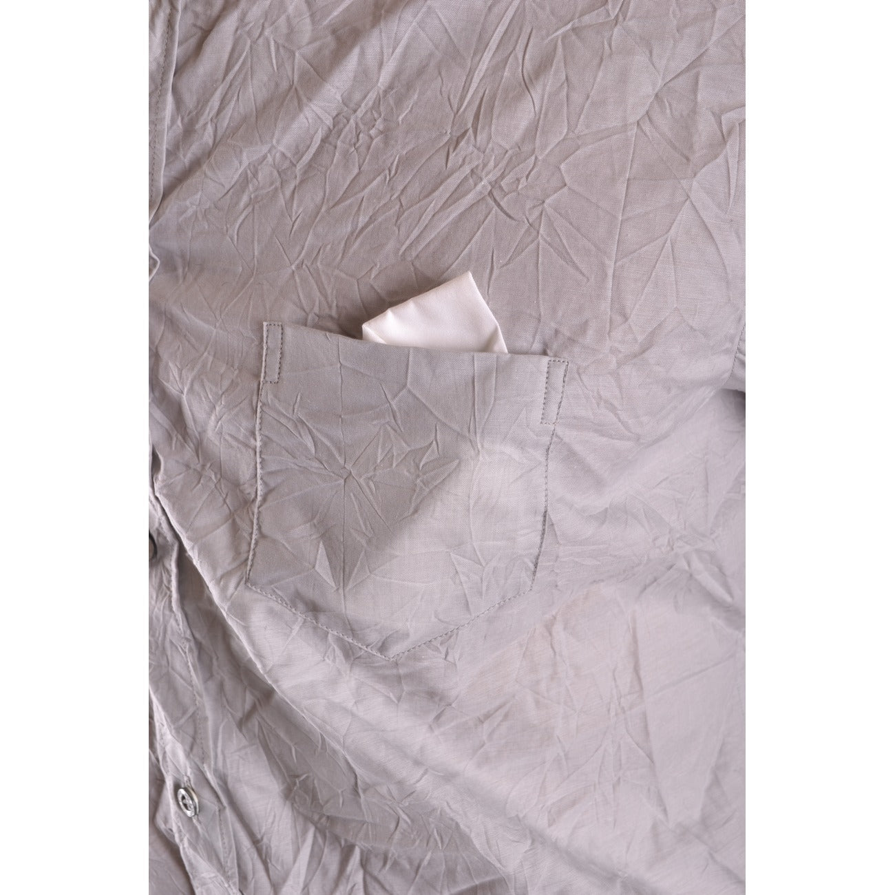 2431924 Neil Barrett Camicia Grigio Maniche Corte Uomo