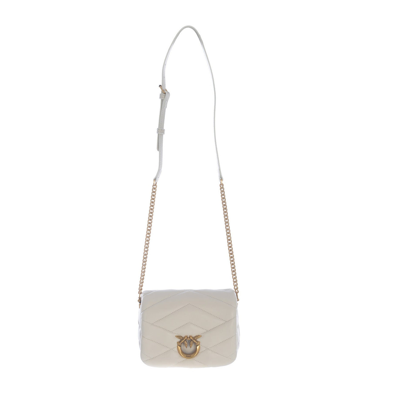 2444051 Pinko Borsa a Tracolla Bianca Donna